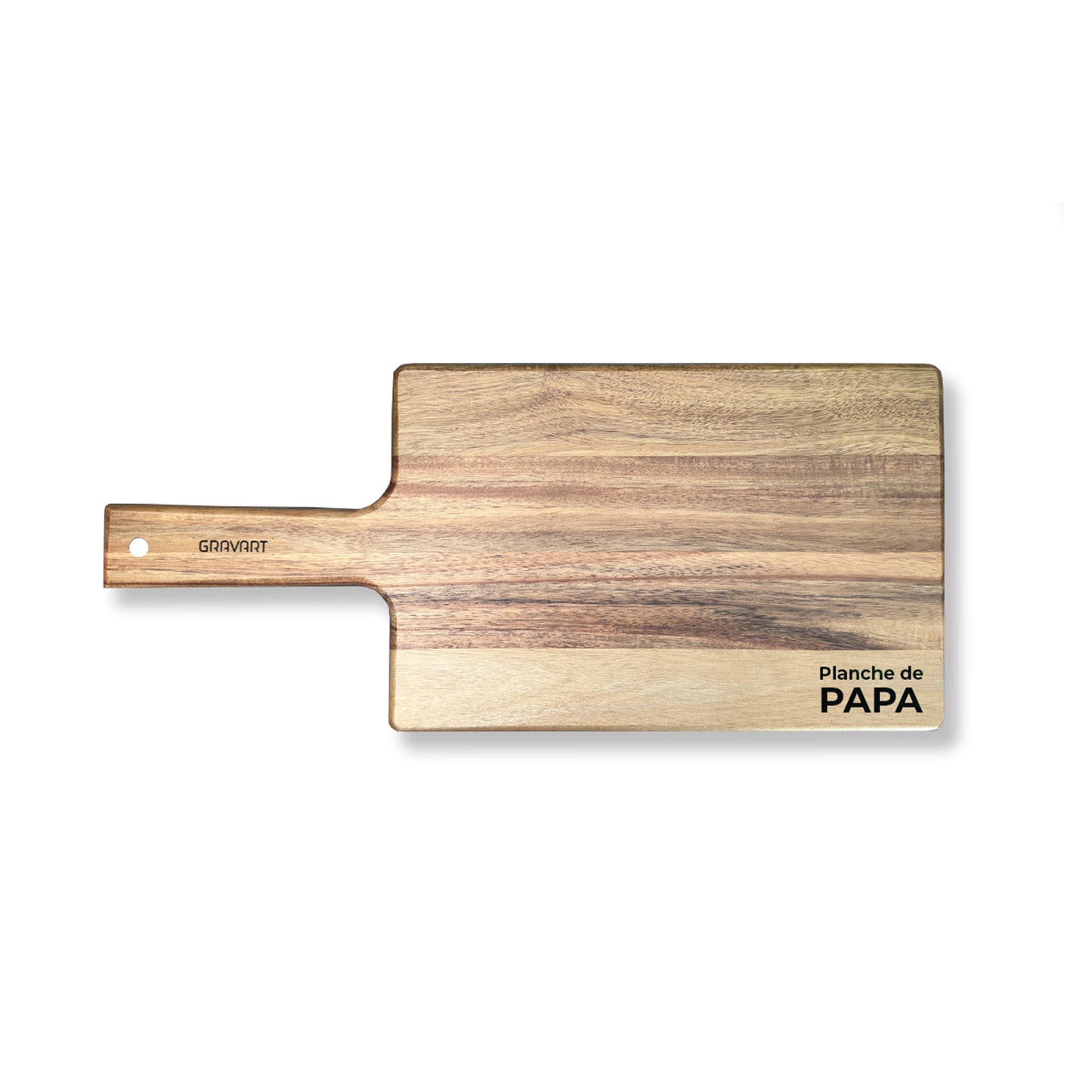 Planche/plateau de service en bois d'Acacia